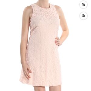 Pink Lace Tommy Hilfiger Sleeveless dress